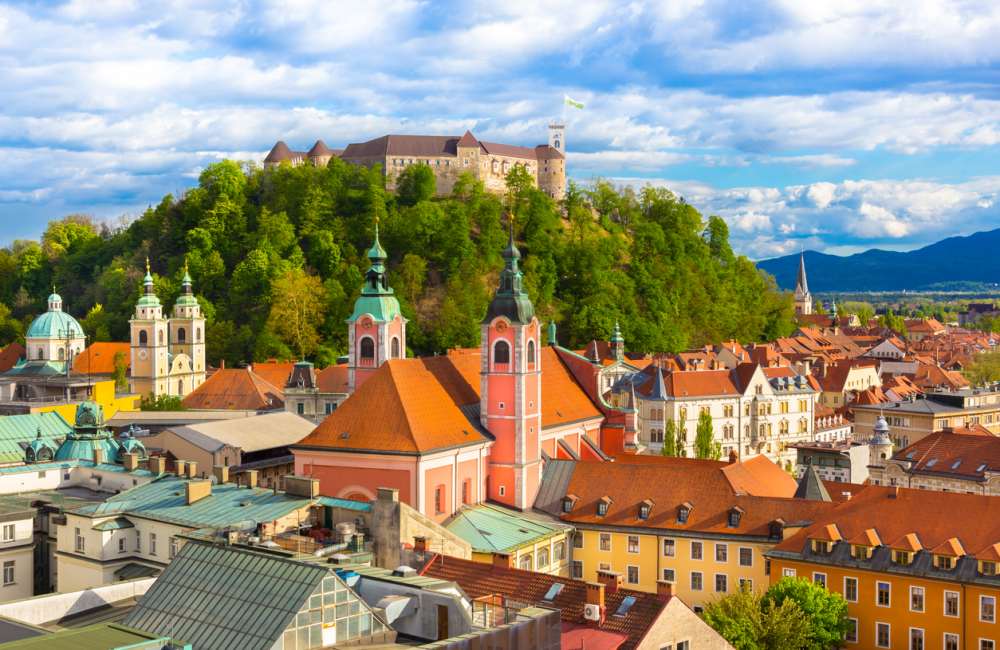 Kasteel-Ljubljana-Slovenie-Uitzicht